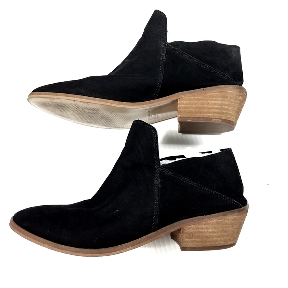 Steve Madden Kiersten Suede Low Bootie - Picture 2 of 7